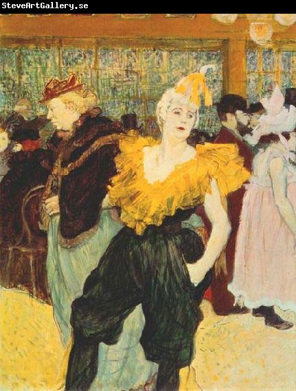 Henri de toulouse-lautrec The clown Cha U Kao at the Moulin Rouge